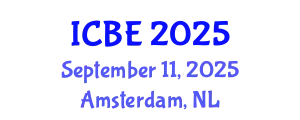 International Conference on Biomedical Engineering (ICBE) September 11, 2025 - Amsterdam, Netherlands