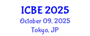International Conference on Biomedical Engineering (ICBE) October 09, 2025 - Tokyo, Japan