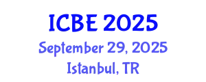 International Conference on Biomedical Engineering (ICBE) September 29, 2025 - Istanbul, Turkey