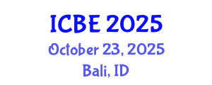 International Conference on Biomedical Engineering (ICBE) October 23, 2025 - Bali, Indonesia