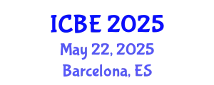 International Conference on Biomedical Engineering (ICBE) May 22, 2025 - Barcelona, Spain