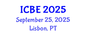 International Conference on Biomedical Engineering (ICBE) September 25, 2025 - Lisbon, Portugal