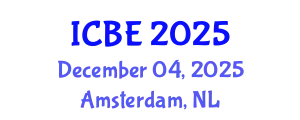 International Conference on Biomedical Engineering (ICBE) December 04, 2025 - Amsterdam, Netherlands