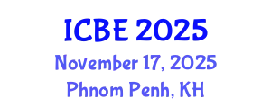 International Conference on Biomedical Engineering (ICBE) November 17, 2025 - Phnom Penh, Cambodia
