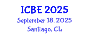International Conference on Biomedical Engineering (ICBE) September 18, 2025 - Santiago, Chile