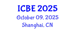 International Conference on Biomedical Engineering (ICBE) October 09, 2025 - Shanghai, China