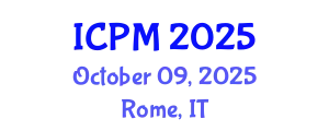 International Conference on Physics and Mathematics (ICPM) October 09, 2025 - Rome, Italy