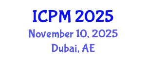 International Conference on Physics and Mathematics (ICPM) November 10, 2025 - Dubai, United Arab Emirates