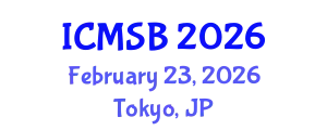 International Conference on Mathematics, Statistics and Biostatistics (ICMSB) February 23, 2026 - Tokyo, Japan