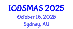 International Conference on Orthopedics, Sports Medicine and Arthroscopic Surgery (ICOSMAS) October 16, 2025 - Sydney, Australia