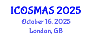 International Conference on Orthopedics, Sports Medicine and Arthroscopic Surgery (ICOSMAS) October 16, 2025 - London, United Kingdom