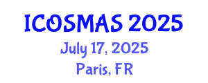 International Conference on Orthopedics, Sports Medicine and Arthroscopic Surgery (ICOSMAS) July 17, 2025 - Paris, France