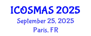 International Conference on Orthopedics, Sports Medicine and Arthroscopic Surgery (ICOSMAS) September 25, 2025 - Paris, France
