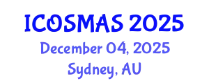 International Conference on Orthopedics, Sports Medicine and Arthroscopic Surgery (ICOSMAS) December 04, 2025 - Sydney, Australia