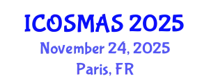International Conference on Orthopedics, Sports Medicine and Arthroscopic Surgery (ICOSMAS) November 24, 2025 - Paris, France