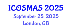 International Conference on Orthopedics, Sports Medicine and Arthroscopic Surgery (ICOSMAS) September 25, 2025 - London, United Kingdom