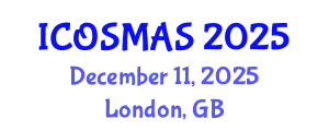 International Conference on Orthopedics, Sports Medicine and Arthroscopic Surgery (ICOSMAS) December 11, 2025 - London, United Kingdom