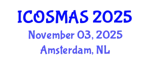 International Conference on Orthopedics, Sports Medicine and Arthroscopic Surgery (ICOSMAS) November 03, 2025 - Amsterdam, Netherlands