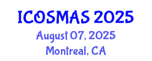 International Conference on Orthopedics, Sports Medicine and Arthroscopic Surgery (ICOSMAS) August 07, 2025 - Montreal, Canada