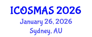International Conference on Orthopedics, Sports Medicine and Arthroscopic Surgery (ICOSMAS) January 26, 2026 - Sydney, Australia