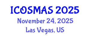 International Conference on Orthopedics, Sports Medicine and Arthroscopic Surgery (ICOSMAS) November 24, 2025 - Las Vegas, United States