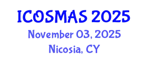 International Conference on Orthopedics, Sports Medicine and Arthroscopic Surgery (ICOSMAS) November 03, 2025 - Nicosia, Cyprus