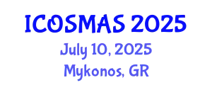 International Conference on Orthopedics, Sports Medicine and Arthroscopic Surgery (ICOSMAS) July 10, 2025 - Mykonos, Greece