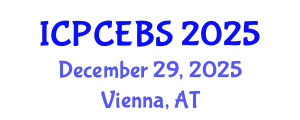 International Conference on Psychology, Cognitive, Education and Behavioral Sciences (ICPCEBS) December 29, 2025 - Vienna, Austria
