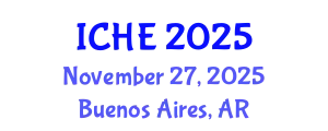 International Conference on Higher Education (ICHE) November 27, 2025 - Buenos Aires, Argentina