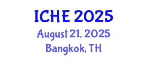 International Conference on Higher Education (ICHE) August 21, 2025 - Bangkok, Thailand