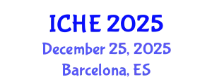 International Conference on Higher Education (ICHE) December 25, 2025 - Barcelona, Spain
