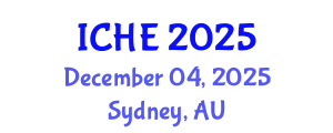 International Conference on Higher Education (ICHE) December 04, 2025 - Sydney, Australia