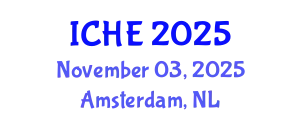 International Conference on Higher Education (ICHE) November 03, 2025 - Amsterdam, Netherlands