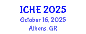 International Conference on Higher Education (ICHE) October 16, 2025 - Athens, Greece