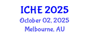 International Conference on Higher Education (ICHE) October 02, 2025 - Melbourne, Australia