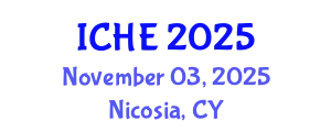 International Conference on Higher Education (ICHE) November 03, 2025 - Nicosia, Cyprus