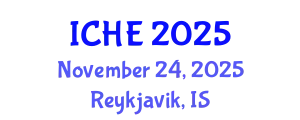 International Conference on Higher Education (ICHE) November 24, 2025 - Reykjavik, Iceland