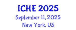 International Conference on Higher Education (ICHE) September 11, 2025 - New York, United States