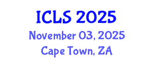 International Conference on Law and Society (ICLS) November 03, 2025 - Cape Town, South Africa