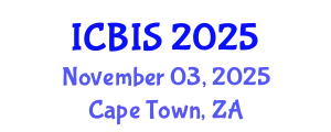 International Conference on Business Information Systems (ICBIS) November 03, 2025 - Cape Town, South Africa