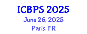 International Conference on Behavioral and Psychological Sciences (ICBPS) June 26, 2025 - Paris, France