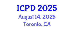 International Conference on Population and Development (ICPD) August 14, 2025 - Toronto, Canada