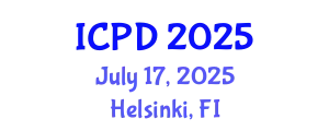 International Conference on Population and Development (ICPD) July 17, 2025 - Helsinki, Finland