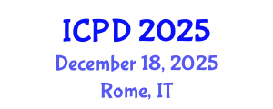 International Conference on Population and Development (ICPD) December 18, 2025 - Rome, Italy