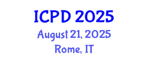 International Conference on Population and Development (ICPD) August 21, 2025 - Rome, Italy