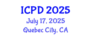 International Conference on Population and Development (ICPD) July 17, 2025 - Quebec City, Canada