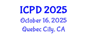 International Conference on Population and Development (ICPD) October 16, 2025 - Quebec City, Canada