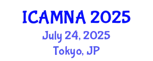 International Conference on Applied Mathematics and Numerical Analysis (ICAMNA) July 24, 2025 - Tokyo, Japan