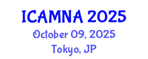 International Conference on Applied Mathematics and Numerical Analysis (ICAMNA) October 09, 2025 - Tokyo, Japan