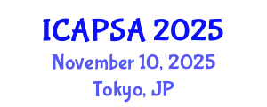 International Conference on Atomic Physics, Systems and Applications (ICAPSA) November 10, 2025 - Tokyo, Japan